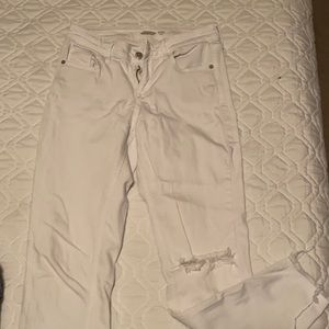 White jeans size 2